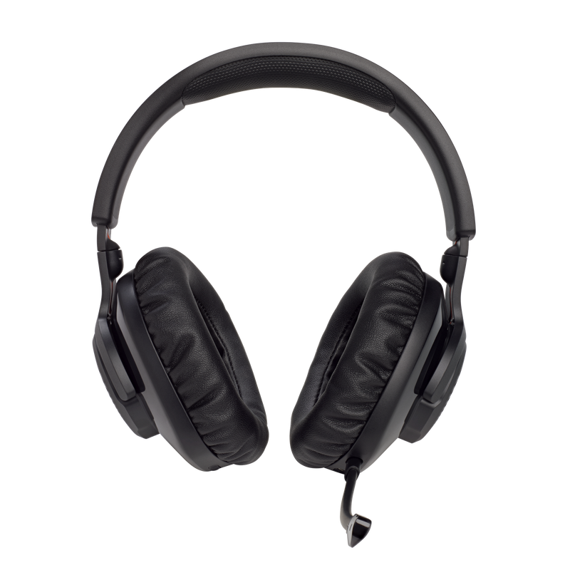 JBL Free WFH Wireless - Black - Wireless over-ear headset with detachable mic - Front image number null